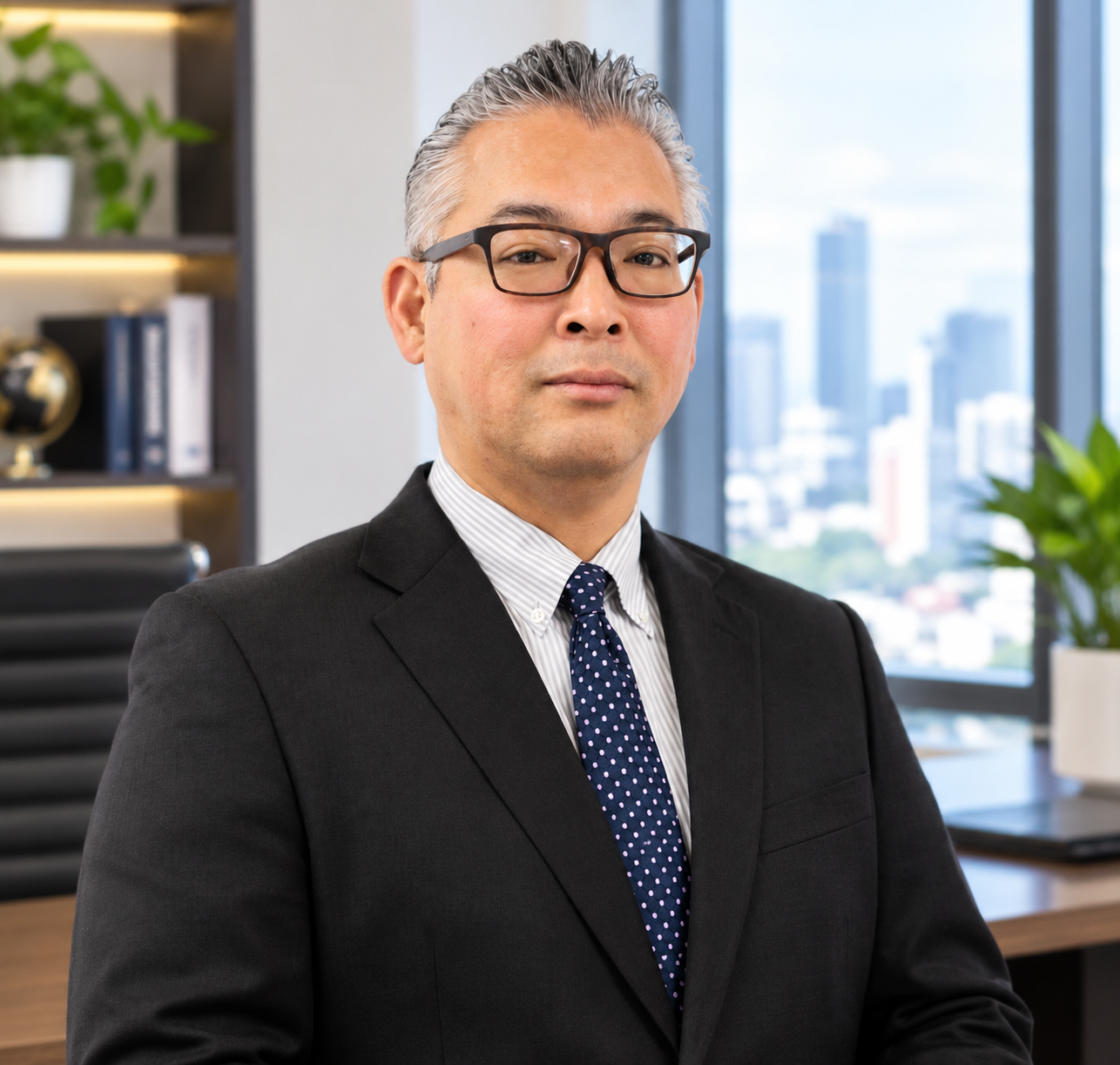 professional executive in modern office